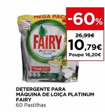 El Corte Inglés Detergente fairy promoção