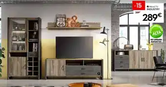Conforama Industry Móvel TV promoção