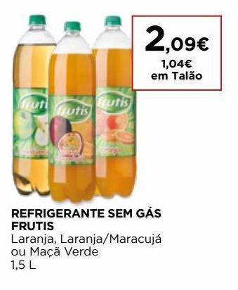 El Corte Inglés Refrescos frutis promoção