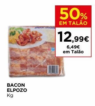 El Corte Inglés Bacon elpozo promoção