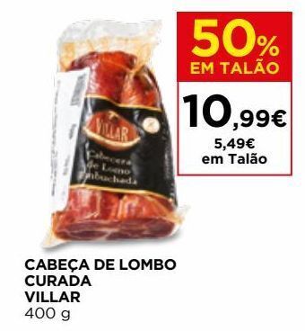 El Corte Inglés Lombo curado promoção