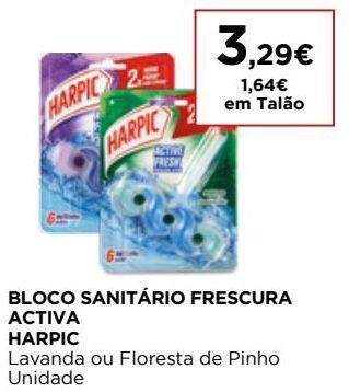 Pastilhas para wc harpic