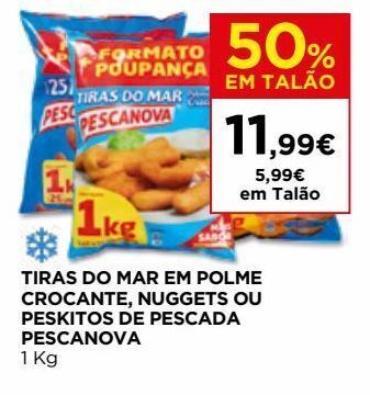 Palitos de peixe pescanova