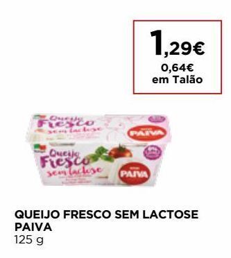 El Corte Inglés Queijo fresco paiva promoção