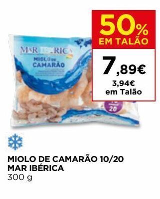 El Corte Inglés Camarão mar ibérica promoção