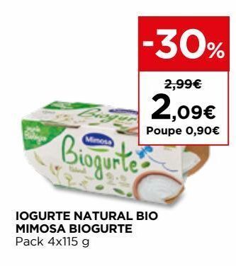 El Corte Inglés Iogurte mimosa promoção