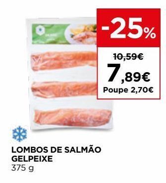 El Corte Inglés Salmão gelpeixe promoção