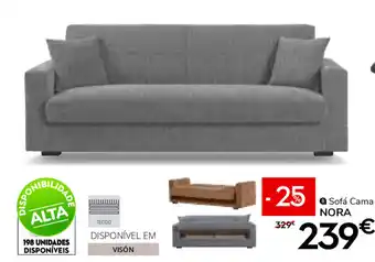Conforama Nora Sofá Cama promoção