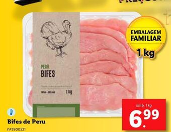 Lidl Filé de peru promoção