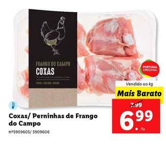 Lidl Coxa de frango promoção