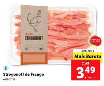 Lidl Frango promoção