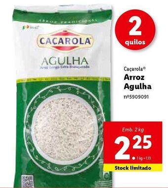 Lidl Arroz caçarola promoção