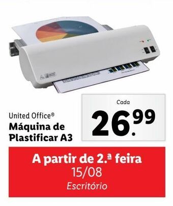 Lidl Plastificadora promoção