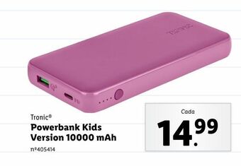 Lidl Bateria externa para smartphone promoção