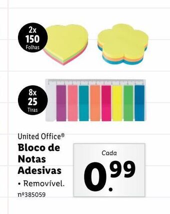Lidl Bloco de notas promoção