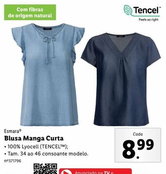 Lidl Blusa promoção