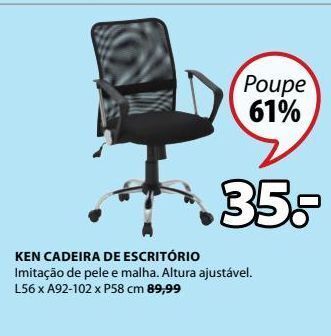 JYSK Cadeira giratória promoção