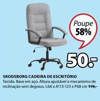 JYSK Cadeira de escritório promoção