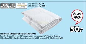 JYSK Edredom promoção
