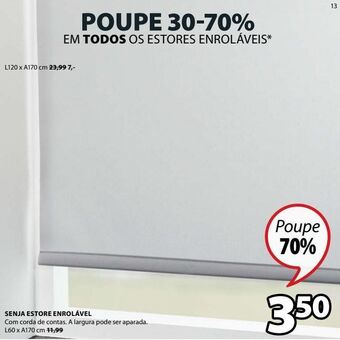 JYSK Cortinas promoção
