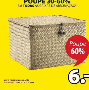 JYSK Caixa de armazenamento promoção