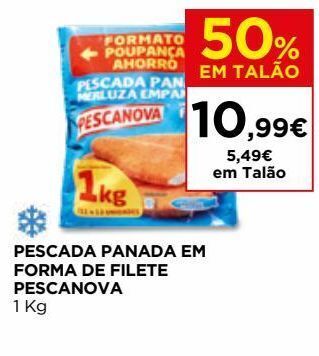 El Corte Inglés Palitos de peixe pescanova promoção