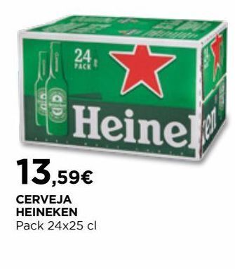 El Corte Inglés Cerveja heineken promoção