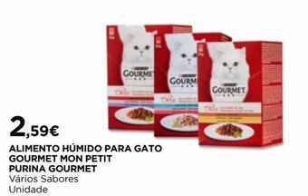 El Corte Inglés Ração para gatos gourmet promoção