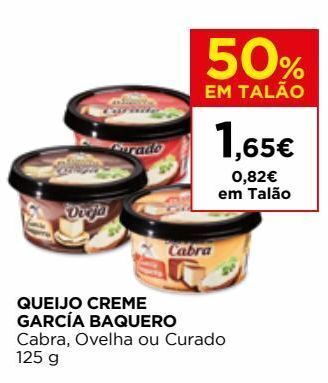 El Corte Inglés Queijo cremoso garcía baquero promoção