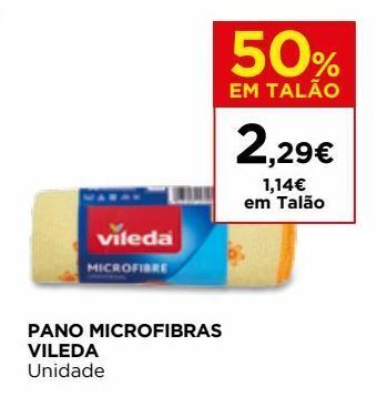 El Corte Inglés Pano de limpeza vileda promoção