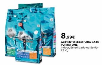 El Corte Inglés Ração para gatos purinaone promoção