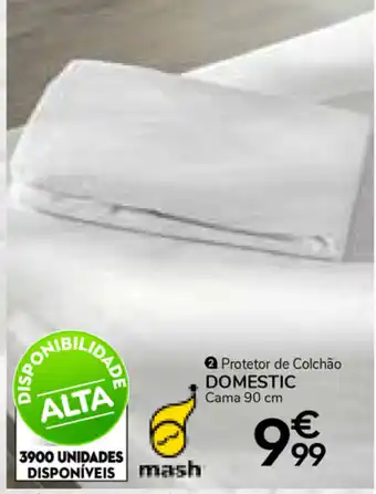 Conforama Domestic Protetor de Caolchão Cama 90cm promoção