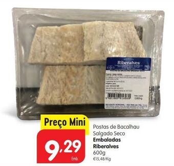 Minipreço Bacalhau salgado riberalves promoção