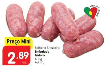 Minipreço Salsicha izidoro promoção