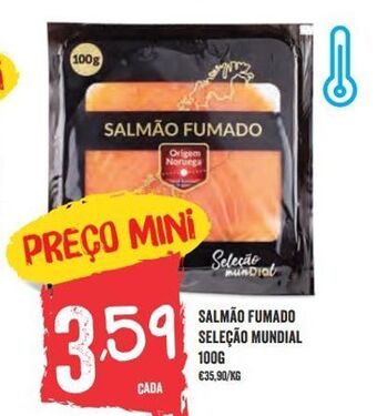 Minipreço Salmão fumado promoção