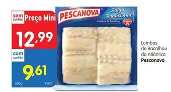 Minipreço Bacalhau pescanova promoção