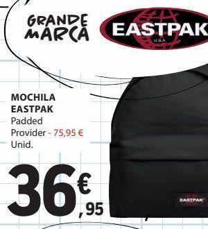 E.Leclerc Mochila eastpak promoção
