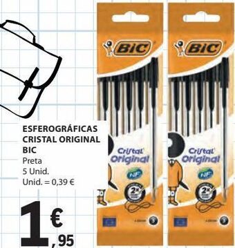 Esferográficas cristal original bic