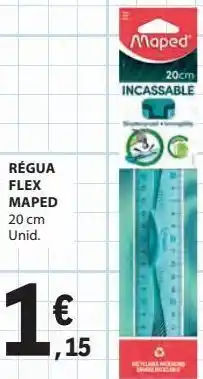E.Leclerc Régua flex maped promoção