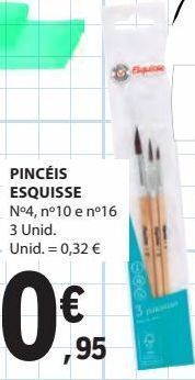 E.Leclerc Pincéis esquisse promoção