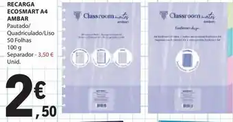 E.Leclerc Recarga ecosmart a4 ambar promoção