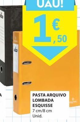 E.Leclerc Pasta arquivo lombada esquisse promoção