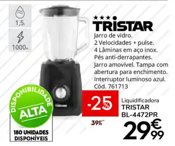 Conforama Tristar Liquidificador BL-4472PR promoção
