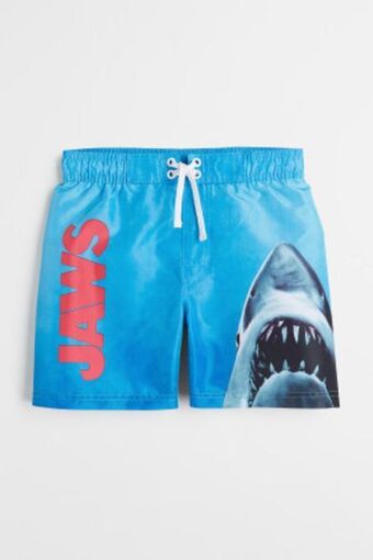 H&M Calções de banho com estampado promoção