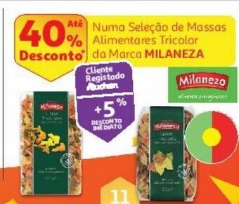 Auchan Massinhas milaneza promoção