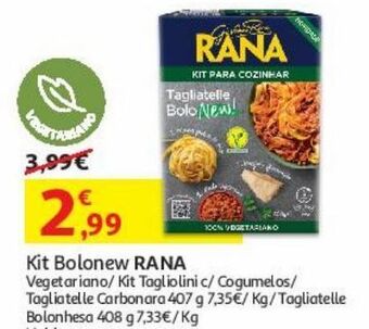 Auchan Kit bolonew rana promoção