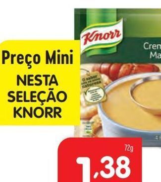 Minipreço Sopa knorr promoção