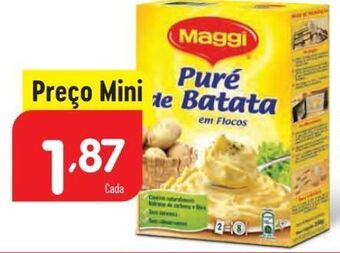 Minipreço Purê de batatas maggi promoção