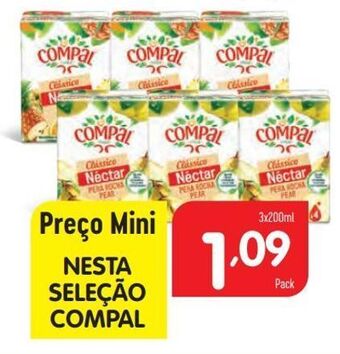 Minipreço Néctar compal promoção