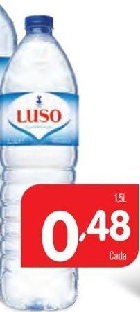 Minipreço Água luso promoção